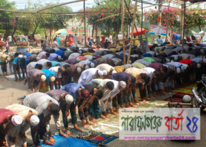 রোজার দ্বিতীয় জুমায়ও নগরীর মসজিগুলোতে মুসল্লিদের ভিড়