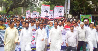সোনারগাঁ থেকে কালামের নেতৃত্বে হাজারো নেতাকর্মী নিয়ে নাগরিক সমাবেশে যোগদান