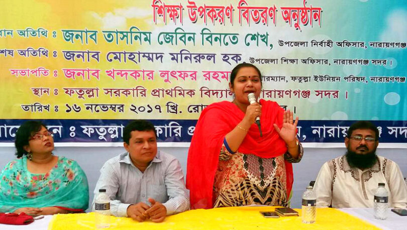 শিক্ষার্থীদের শুধু ভালো ছাত্র নয়, মানুষ হিসেবে গড়ে তুলুন : সদর ইউএনও