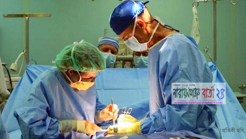আমিনা জেনারেল হাসপাতালে চিকিৎসায় রোগীর পেটের ভিতর গজ