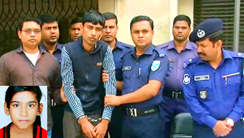 সিদ্ধিরগঞ্জে স্কুলছাত্রী হত্যা মামলায় প্রধান আসামী গ্রেফতার