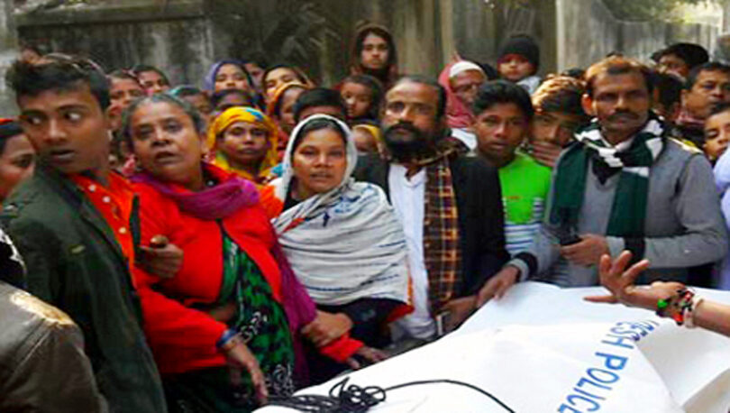 সিদ্ধিরগঞ্জে অন্তস্বত্তা গৃহবধুর রহস্যজনক মৃত্যু