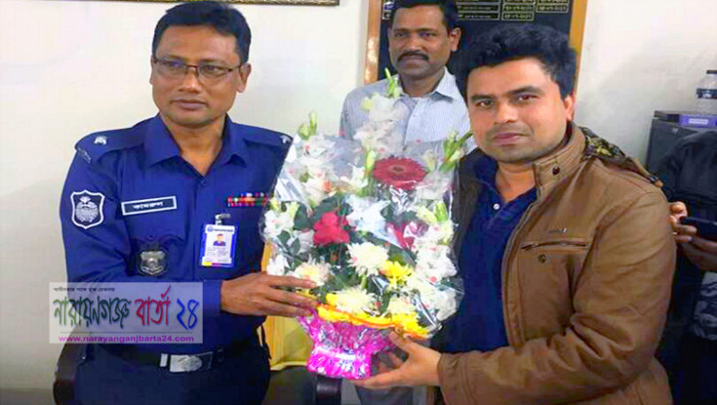 সুন্দর নগরী গড়তে র্হাড এন্ড সোল চেষ্টা থাকবে : নব নিযুক্ত ওসি কামরুল