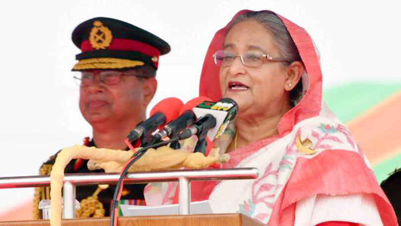 জাতিসংঘ শান্তিমিশনে ব্র্যান্ড নেম বাংলাদেশ সেনাবাহিনী : প্রধানমন্ত্রী শেখ হাসিনা