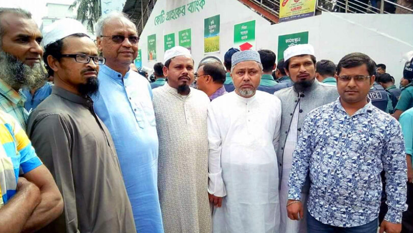 কেন্দ্রীয় অনশন কর্মসূচীতে সেন্টুর যোগদান