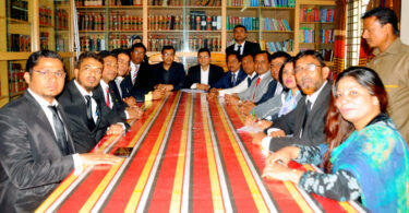 আইনজীবী সমিতি নবনির্বাচিতদের আনুষ্ঠানিকভাবে দায়িত্ব গ্রহন