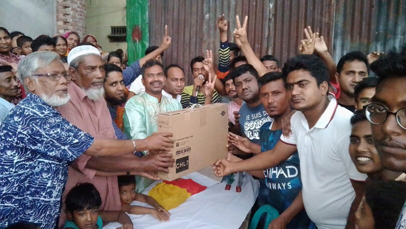 স্বাধীনতা দিবস ক্রিকেট টুর্নামেন্টের ফাইনালে খান এন্টারপ্রাইজ বিজয়ী