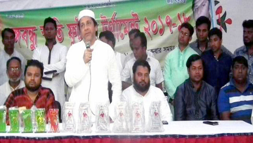 মাদক থেকে দূরে রাখতে খেলাধুলা ব্যাপক ভূমিকা রাখে : সাবেক এমপি কায়সার