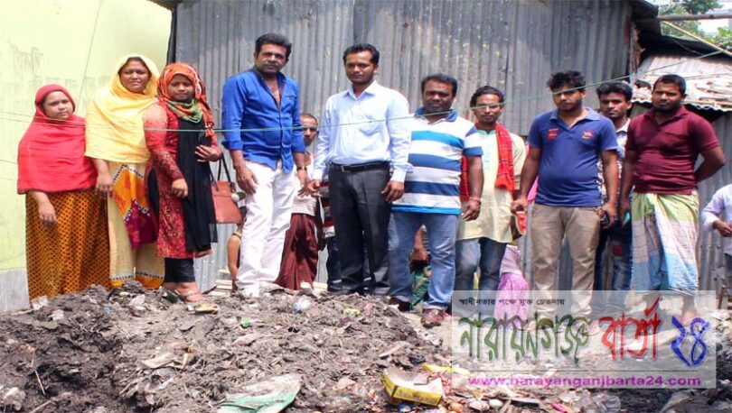 ফরাজিকান্দা থেকে হাটখোলা রাস্তার উন্নয়ন কাজ শুরু