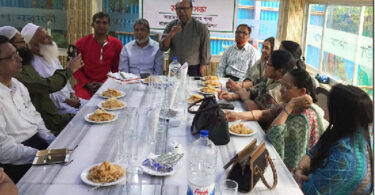 নারায়ণগঞ্জ মহানগরের মানবাধিকার কর্মীদের মাসিক সভা অনুষ্ঠিত