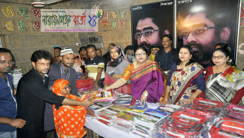 সুবিধা বঞ্চিতদের মুখে হাসি ফুটালেন পারভিন ওসমান ও আজমেরী ওসমান