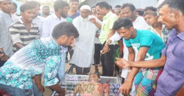 বন্দরে ইজিবাইকের ধাক্কায় রিকশা চালকের মৃত্যু