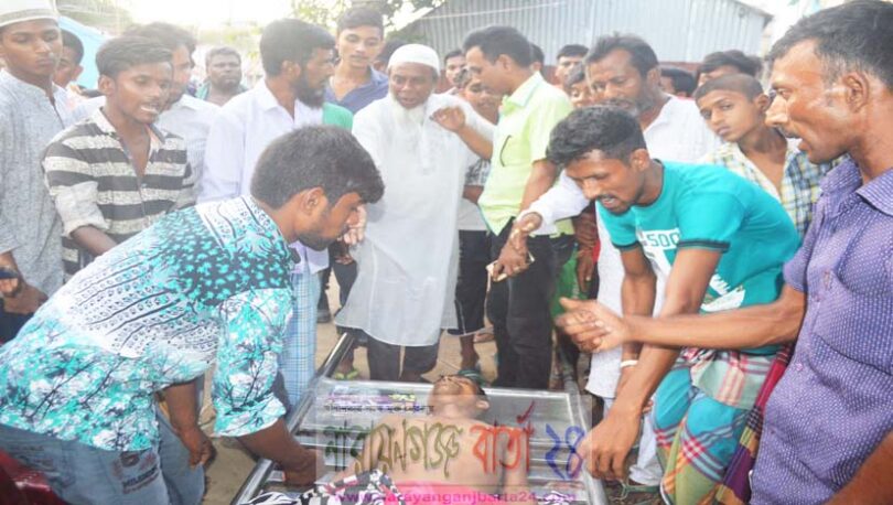 বন্দরে ইজিবাইকের ধাক্কায় রিকশা চালকের মৃত্যু