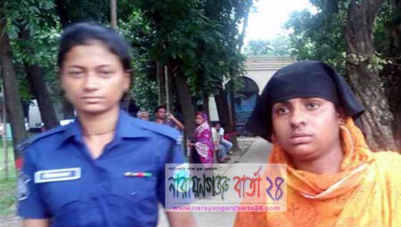 শিশুকে নির্যাতনের ঘটনায় পাষন্ড মা গ্রেপ্তার