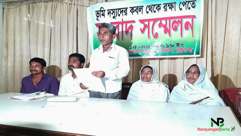 ফাঁসির দন্ডপ্রাপ্ত নূর হোসেনের ভাইদের বিরুদ্ধে জমি দখলের অভিযোগ