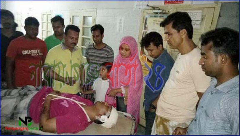 আড়াইহাজারে ছাত্রলীগ নেতাকে কুপিয়ে জখম