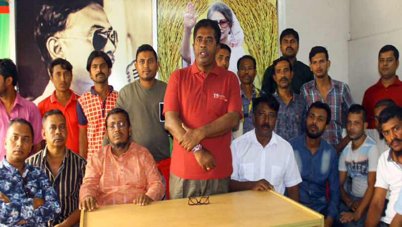 মে দিবস মিছিলে পুলিশের বাধায় কলঙ্কের অধ্যায় রচিত করেছে : জাকির হোসেন