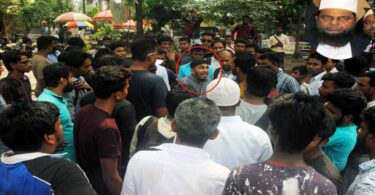 বেপারোয়া হকার নেতা রহিম মুন্সী, তেড়ে গেলেন সাংবাদিকদের উদ্দেশ্যে