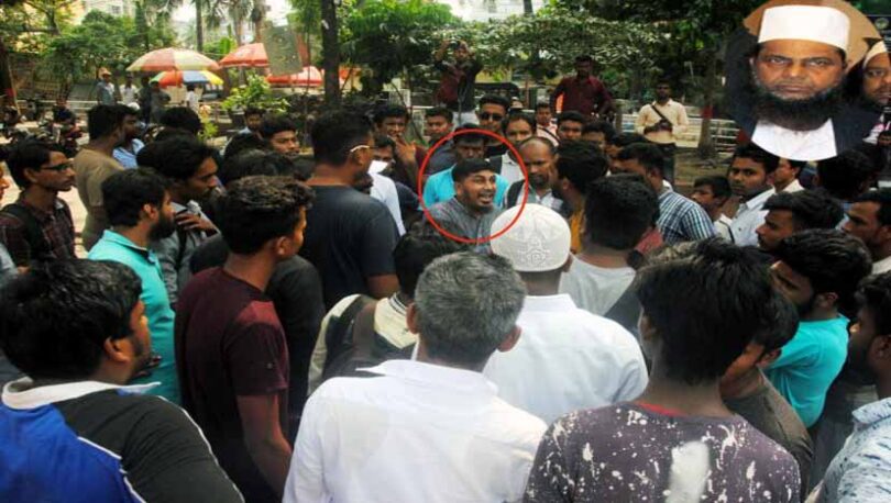 বেপারোয়া হকার নেতা রহিম মুন্সী, তেড়ে গেলেন সাংবাদিকদের উদ্দেশ্যে