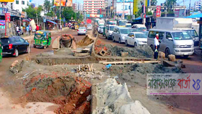 নাসিকের ড্রেন ও কালভার্ট নির্মাণে সর্বসাধারণের দুর্ভোগ চরমে