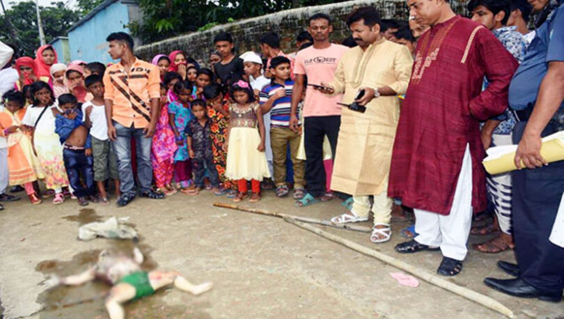 সিদ্ধিরগঞ্জে অজ্ঞাত শিশুর লাশ উদ্ধার