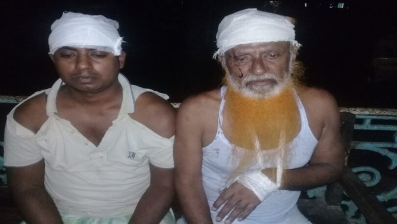 বন্দরে সীমানা নিয়ে বিরোধের জের ধরে কুপিয়ে জখম- আহত ২