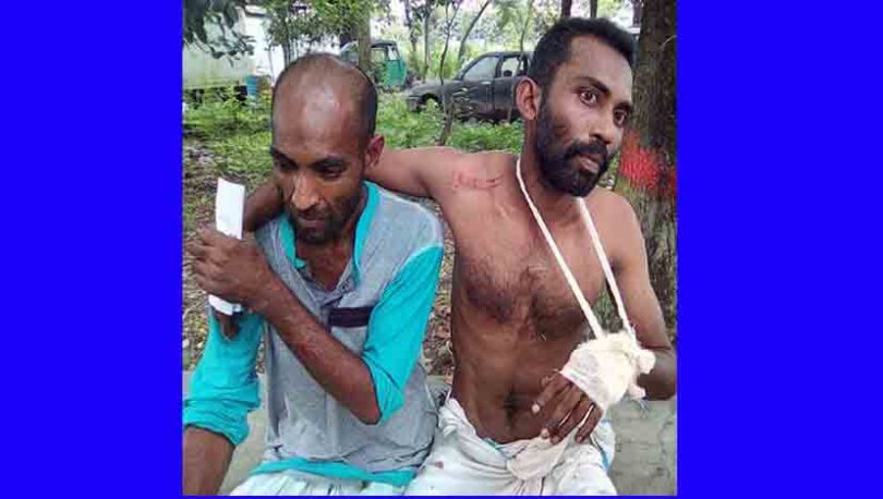 বন্দরে একই পরিবারের ৪ জনকে কুপিয়ে জখম
