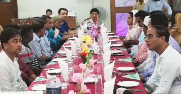 রূপগঞ্জের সাংবাদিকদের সঙ্গে এমপি গাজীর আলোচনা সভা