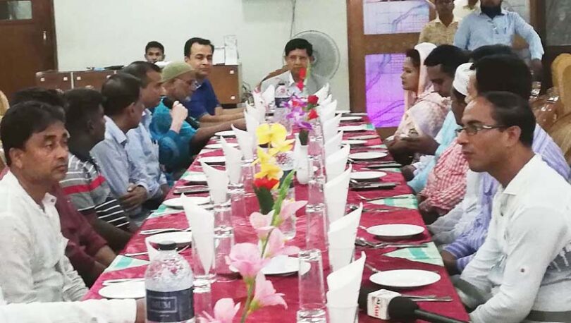 রূপগঞ্জের সাংবাদিকদের সঙ্গে এমপি গাজীর আলোচনা সভা