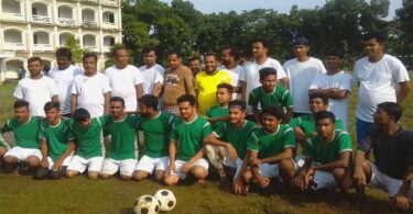 বন্দরে ফুটবল ম্যাচে আর্জেন্টিনা চ্যাম্পিয়ান