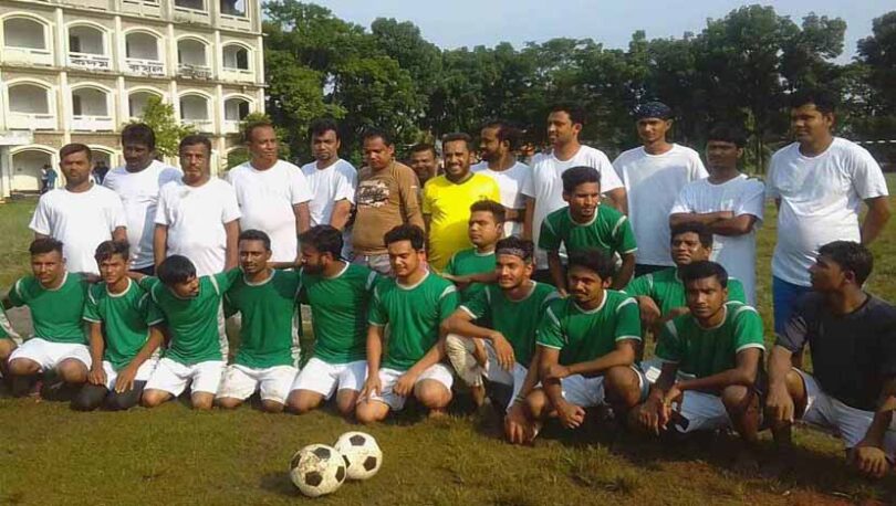 বন্দরে ফুটবল ম্যাচে আর্জেন্টিনা চ্যাম্পিয়ান