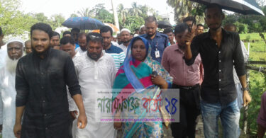 রাস্তা ও ধর্মীয় প্রতিষ্ঠান পরিদর্শন করেছেন মেয়র আইভী