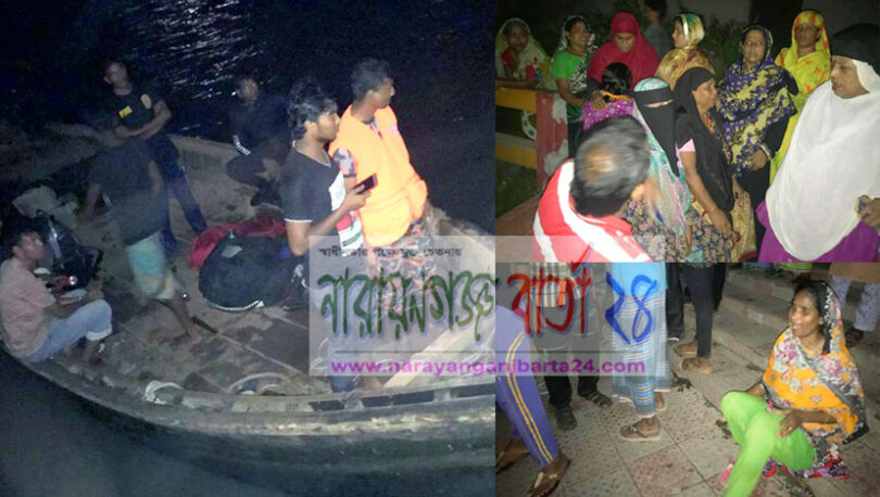 শীতলক্ষ্যায় ট্রলার ডুবিতে নিখোঁজ ২, আহত ১০