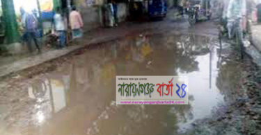 হাজীগঞ্জ টু শিবু মার্কেট সড়ক সংস্কারের দাবীতে গণপদযাত্রা রবিবার