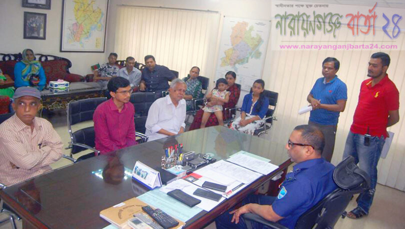 আলোচিত হত্যাকান্ড প্রবীর ও স্বপন এর পরিবারের সাথে পুলিশ সুপারের সাক্ষাত