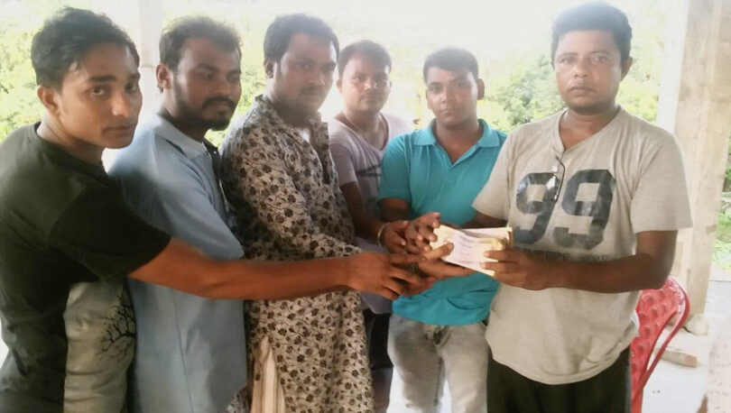 খোঁয়া যাওয়া ৫ লাখ টাকা উদ্ধার করে দিলেন খান মাসুদ