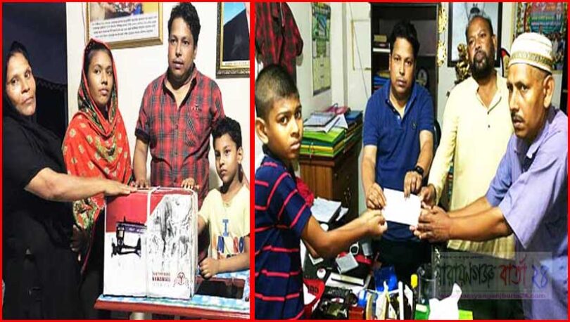 বন্দরে ক্যান্সার রোগী ও অসহায়দের পাশে দাড়ালেন কাউন্সিলর দুলাল