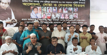 শীতলক্ষ্যা সেতু নাসিম ওসমান নামকরণে দাবী জানা‌লেন শুক্কুর মাহমুদ