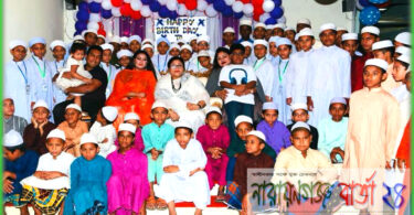 মাদ্রাসা’র শিক্ষার্থীদের সাথে আজমেরী তনয় আলিফের একদিন !