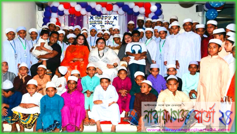 মাদ্রাসা’র শিক্ষার্থীদের সাথে আজমেরী তনয় আলিফের একদিন !