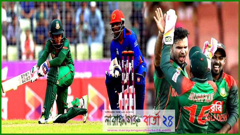 শ্বাসরুদ্ধকর ম্যাচে টাইগারদের অবিশ্বাস্য জয়