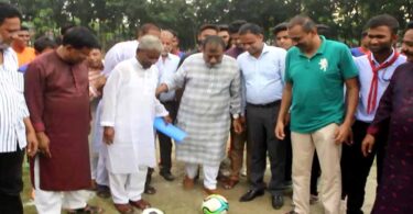 সেলিম ওসমান যখন ফুটবলার!