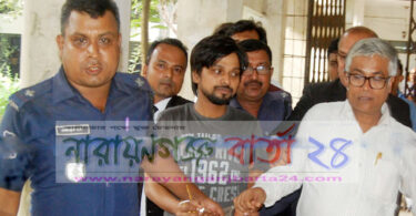 ছাত্রদল সভাপতি রনি রিমান্ড শেষে কারাগারে