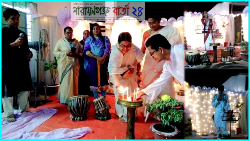 ফতুল্লায় ক্যালিক্স স্কুলে শারদীয় জলসা সন্ধ্যা অনুষ্ঠিত