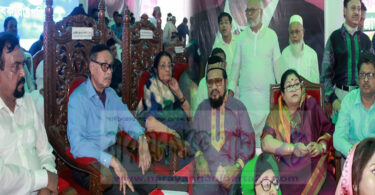 প্রয়াত সাংসদ নাসিম পত্মীকে মাঠে কাজ করার নির্দেশ দিলেন এরশাদ