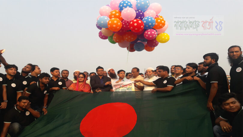 রূপগঞ্জে গাজী গোল্ড কাপ ফুটবল টূর্ণামেন্টের উদ্বোধন