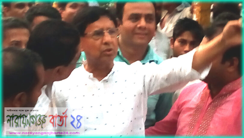 রূপগঞ্জে গণসংযোগ করলেন গোলাম দস্তগীর গাজী