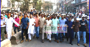 শামীম ওসমানের মহাসমাবেশে খান মাসুদের বিশাল শোডাউন