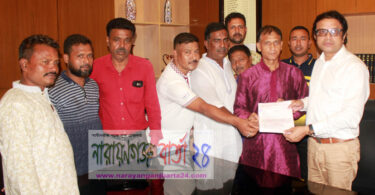 সড়ক পরিবহন আইন কতিপয় ধারা বাতিলে ডিসি’র নিকট স্মারক লিপি