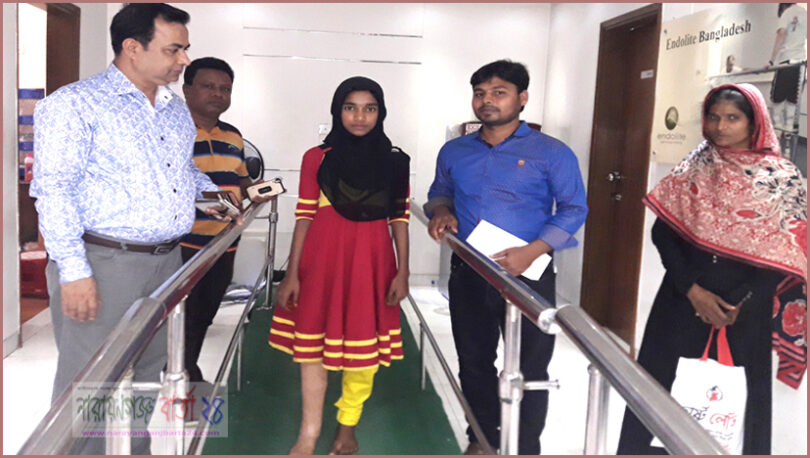 রূপগঞ্জে ৬ষ্ঠ শ্রেনীর শিক্ষার্থী আছমার স্বপ্ন পুরণ
